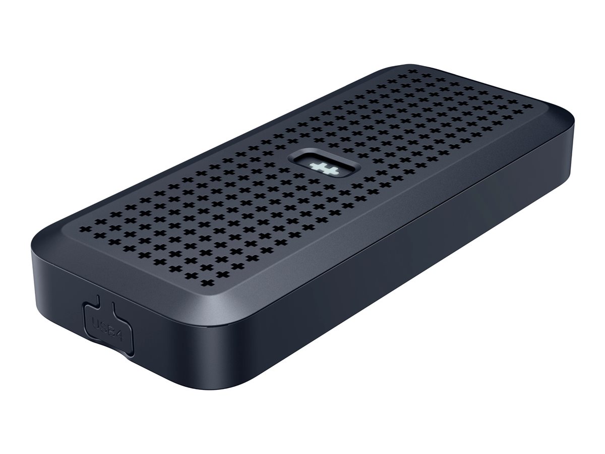 HyperDrive Next - kryt úložiště - SSD - M.2 NVMe Card / PCIe 4.0 (NVMe) - USB4