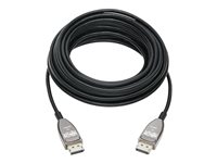 Tripp Lite DisplayPort Active Optical Cable (AOC) - UHD 8K 60 Hz, HDR, CL3 Rated, Black, 15 m (49 ft.) DisplayPort kabel 15m