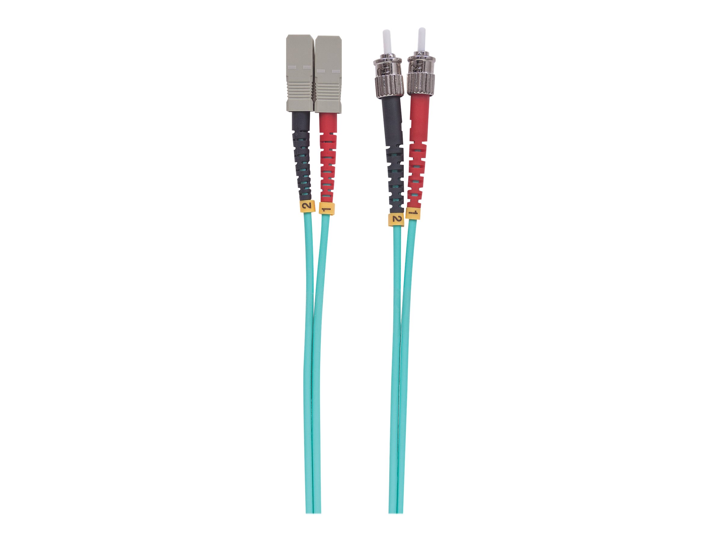 FIBER OPTIC PATCH CABLE, DUPLEX, MULTIMODE