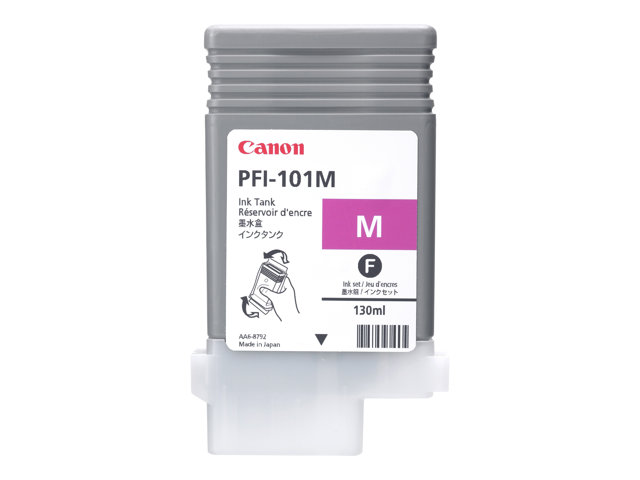 Canon Lucia Pfi 101 M Magenta Original Ink Tank