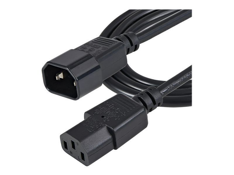 Rallonge électrique type IEC Male- IEC Femelle 1m Easy : Câble  d'alimentation Plugger - Univers Sons