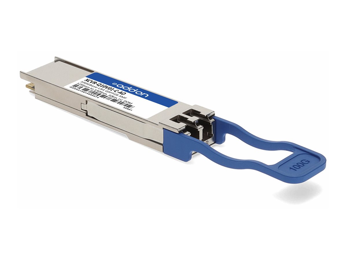 AddOn - QSFP28 transceiver module (equivalent to: Ciena XCVR-Q10V01-C)
