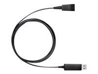 Jabra LINK 230 - Adaptador para auriculares - USB macho a Desconexi&#243;n r&#225;pida