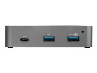 Startech 3 Port USB C 3.1 Gen 2 Hub with Ethernet Adapter, 10Gbps USB Type C to 2x USB-A & 1x USB-C Ports, USB Hub w/ BC 1.2 