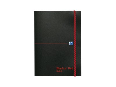 Oxford Black N Red Polynotes A7 192 Pages Pack Of 10