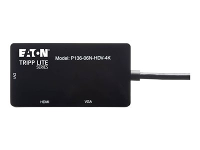 EATON TRIPPLITE DisplayPort to VGA/DVI