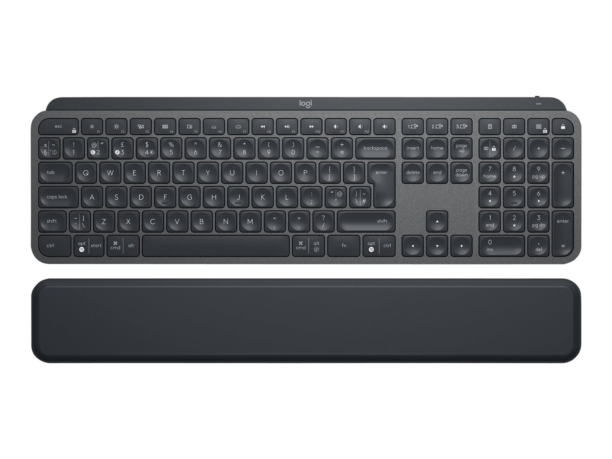 Logitech MX Keys Advanced Wireless Illuminated Keyboard - klávesnice - QWERTY - britská Vstupní zařízení – foto 3