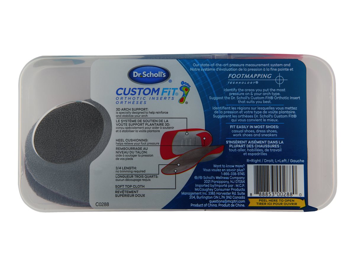 Dr. Scholl's Custom Fit Orthotic Inserts - CF410
