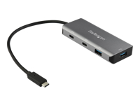 StarTech.com Hub USB-C à 4 ports - 2x USB-A et 2x USB-C - 10 Gbps - Câble hôte de 25 cm (HB31C2A2CB)
