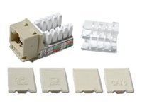 CAT6 90 KEYSTONE JACK IVORY