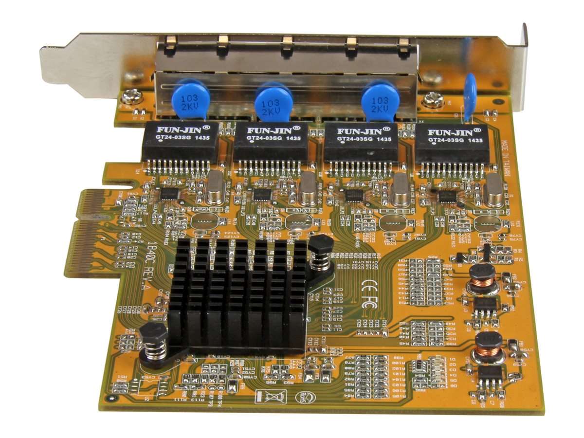 STARTECH 4-Port PCIe Gigabit Network Adapter Card – foto 4