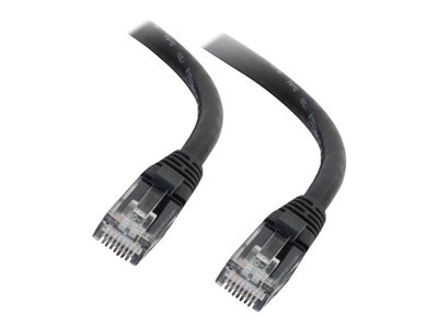 C2G 25ft Cat6 Snagless Unshielded (UTP) Ethernet Network Patch Cable Black Patch cable 
