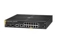 HPE Aruba Networking CX 6000 12p 10M/100M/1G Class4 PoE 2p SFP 1G 139W Switch Switch 12-porte Gigabit Ethernet PoE+