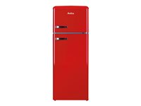 Amica Retro KGC15630R Køleskab/fryser Top-fryser Rød