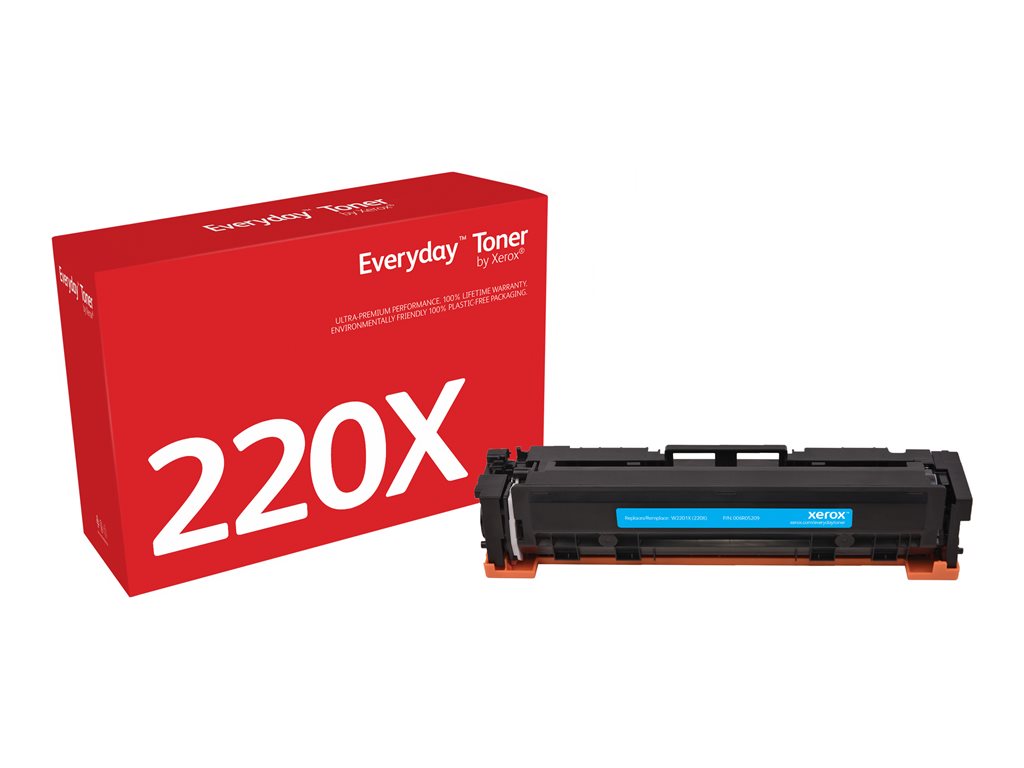 Everyday Cyan Toner replaces HP 220X (W2 – Xerox