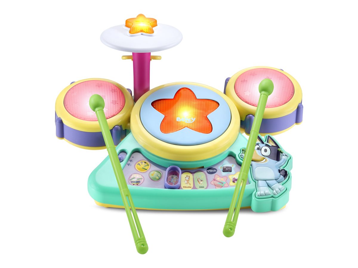 VTech Bluey Hooray Drum Set