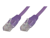 MicroConnect CAT 6 Ikke afskærmet parsnoet (UTP) 2m Netværkskabel Lilla