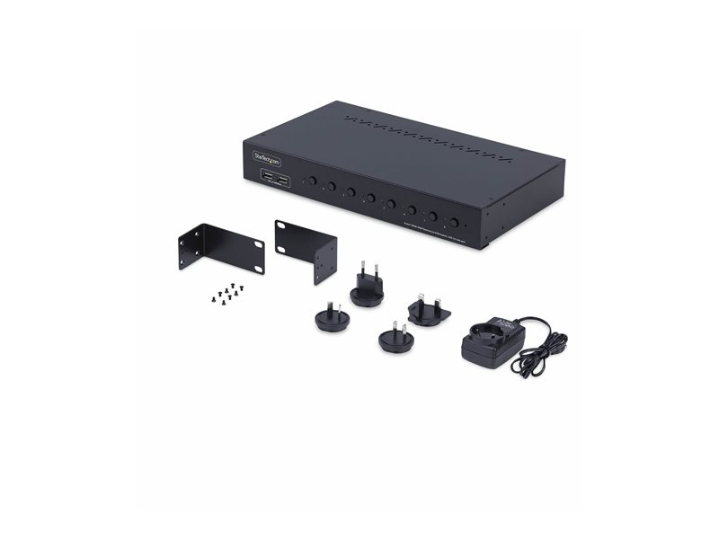 StarTech.com Commutateur KVM HDMI 8 Ports, 4K 60Hz