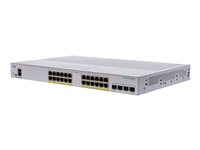 Cisco Business 250 Series 250-24P-4X Switch 24-porte Gigabit  PoE+