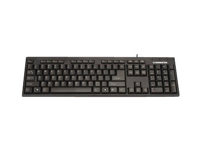 Manhattan Enhanced Keyboard USB black