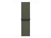 Apple Visningsløkke Smart watch Grøn Nylon 100 % genbrugt polyester 100 % genbrugt spandex