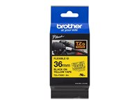 BROTHER TZEFX661 36mm Black on White FL