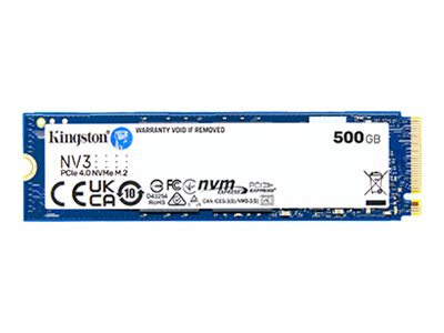 SSD 500GB Kingston M.2 PCI-E NVMe Gen4 NV3 retail - SNV3S/500G