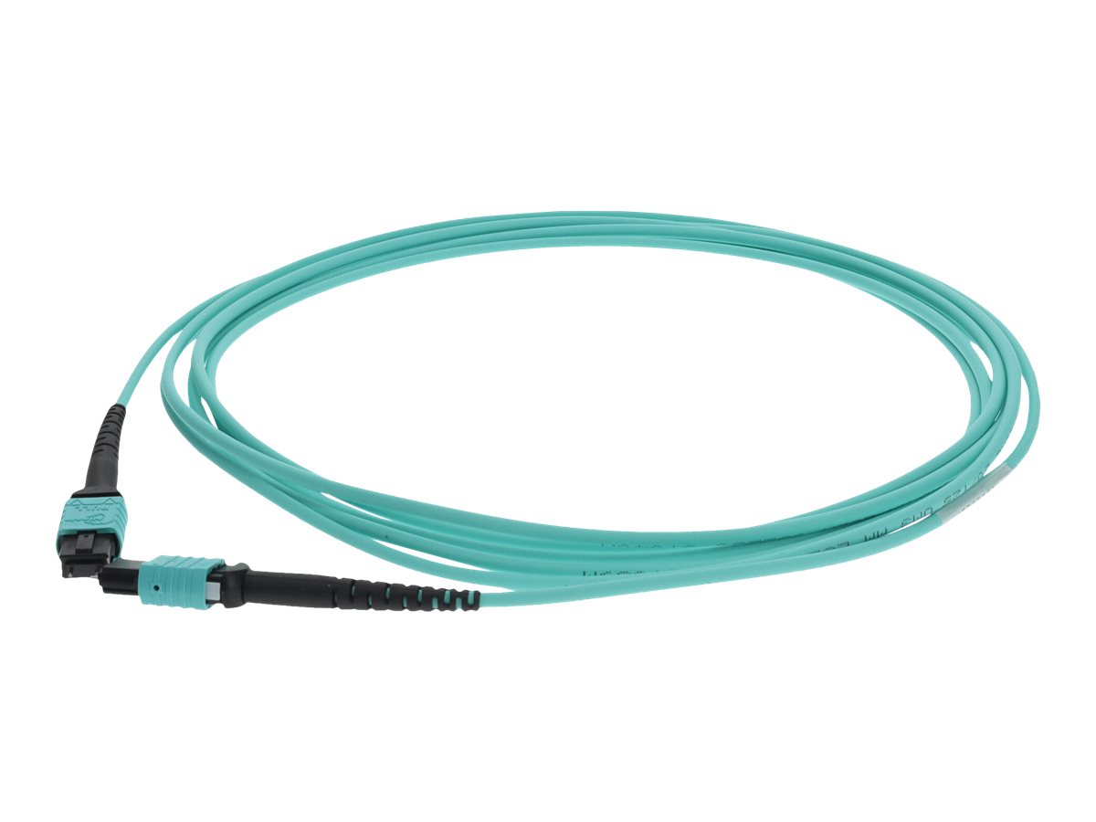 AddOn 5m MPO OM4 Aqua Patch Cable