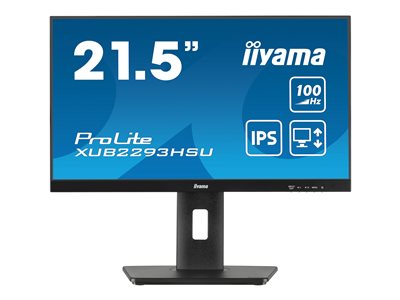 IIYAMA 54.5cm (21,5) XUB2293HSU-B7 16:9 HDMI+DP+2xUSB - XUB2293HSU-B7