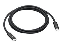 Apple USB 3.1 / Thunderbolt 3 / Thunderbolt 4 USB Type-C kabel 1.8m Sort