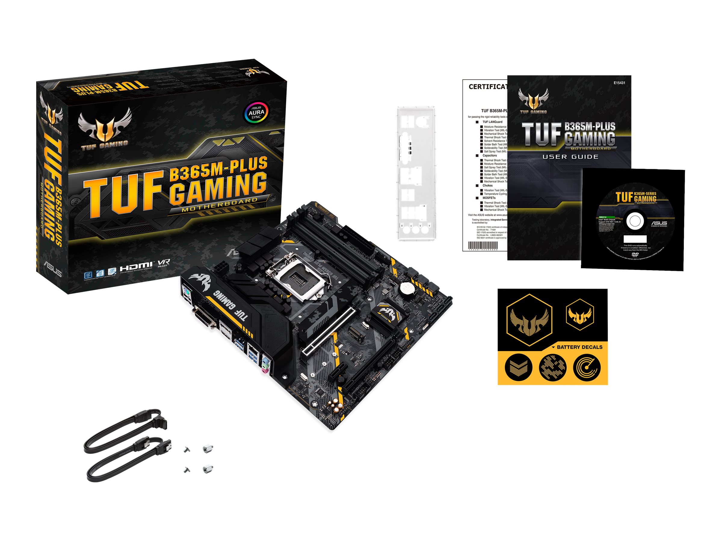 ASUS TUF B365M-PLUS GAMING (WI-FI) | Overview, Specs, Details | SHI