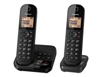 Panasonic KX-TGC422G Trådløs telefon Ingen nummervisning Sort