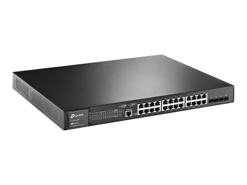 TP-Link JetStream TL-SG3428MP - switch - 28 ports - Managed - rack ...