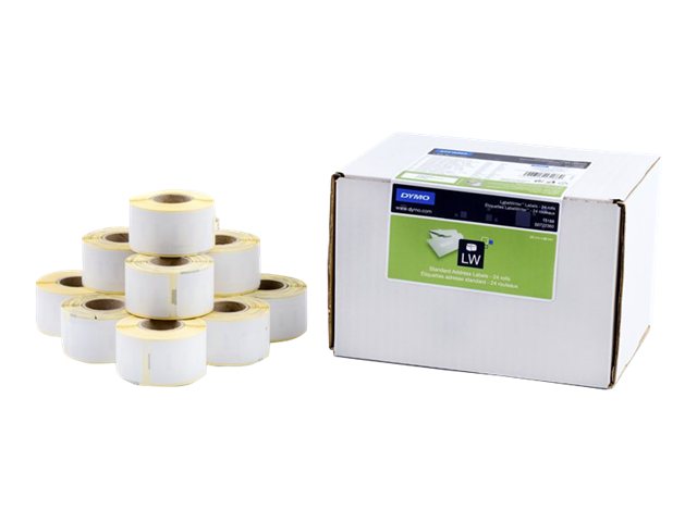DYMO LabelWriter Address address labels 3120 label(s) 28 x 89 Usage / lifestyle Left-angle 73660