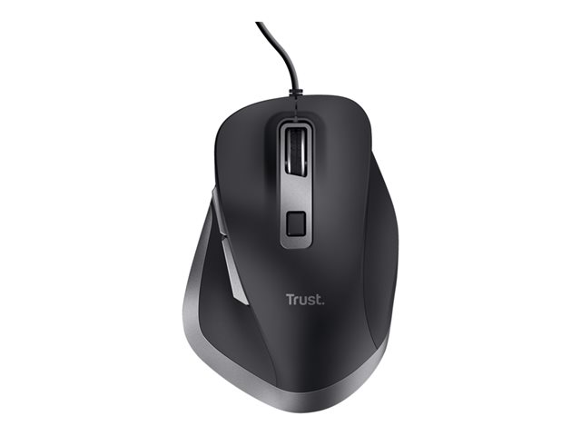TRUST Souris filaire FYDA ECO - Noire