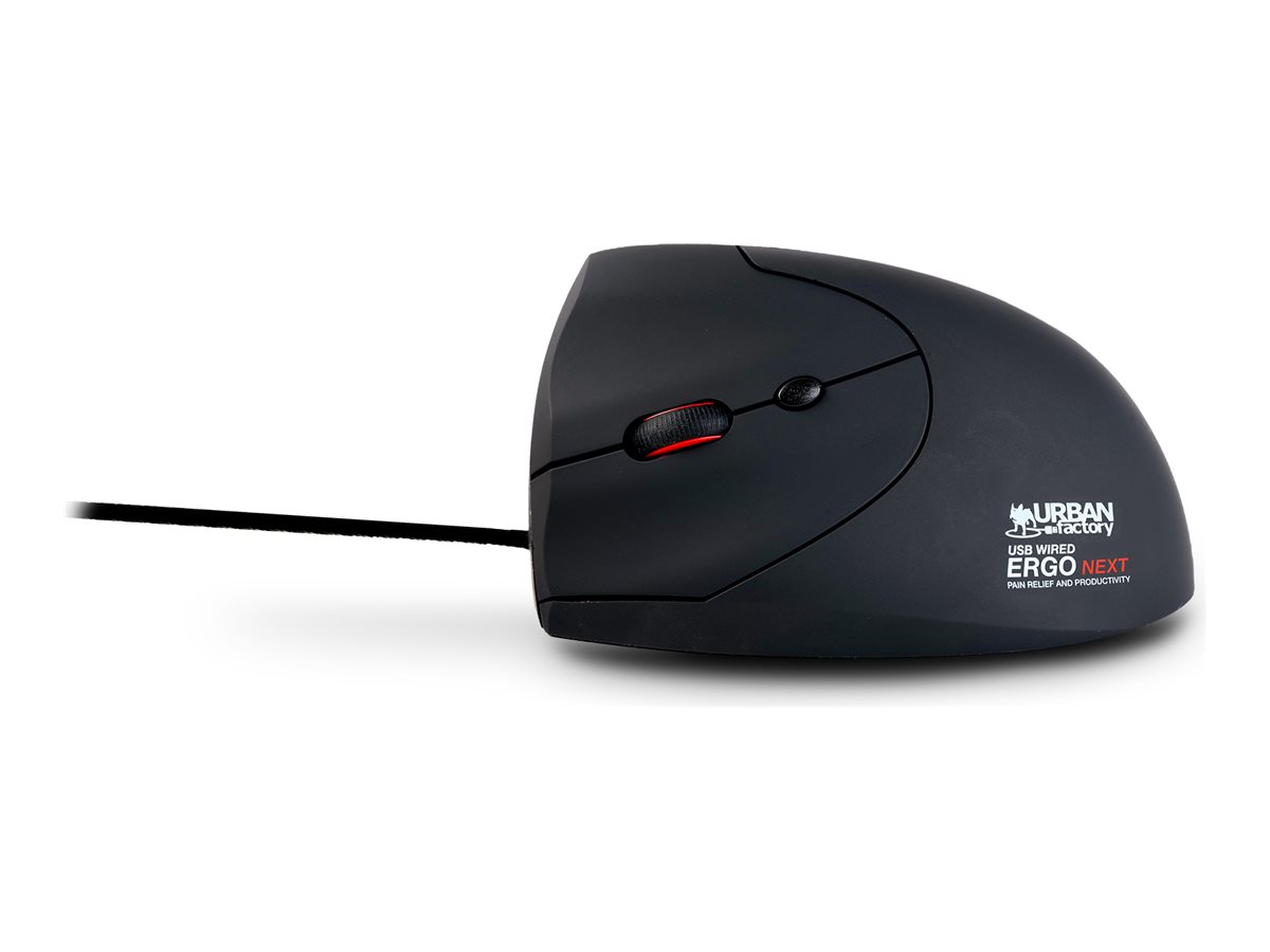 ERGO NEXT VERTICAL WIRED USB-A & USB-C  ERGONOMIC MOUSE  FOR LEFT HANDED