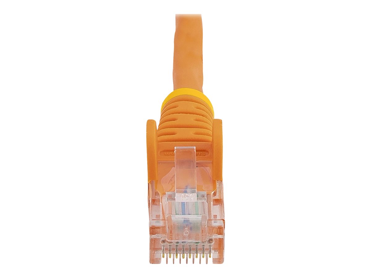 0.5m Orange Snagless Cat5e Patch Cable – foto 4
