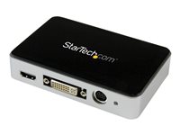 StarTech.com HDMI Video Capture Device - 1080p - 60fps Game Capture Card - USB Video Recorder - with HDMI DVI VGA (USB3HDCAP)
