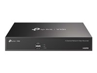 NVR VIGI 4 voies H.265+/H.265/H.264+/H.264 1 SATA