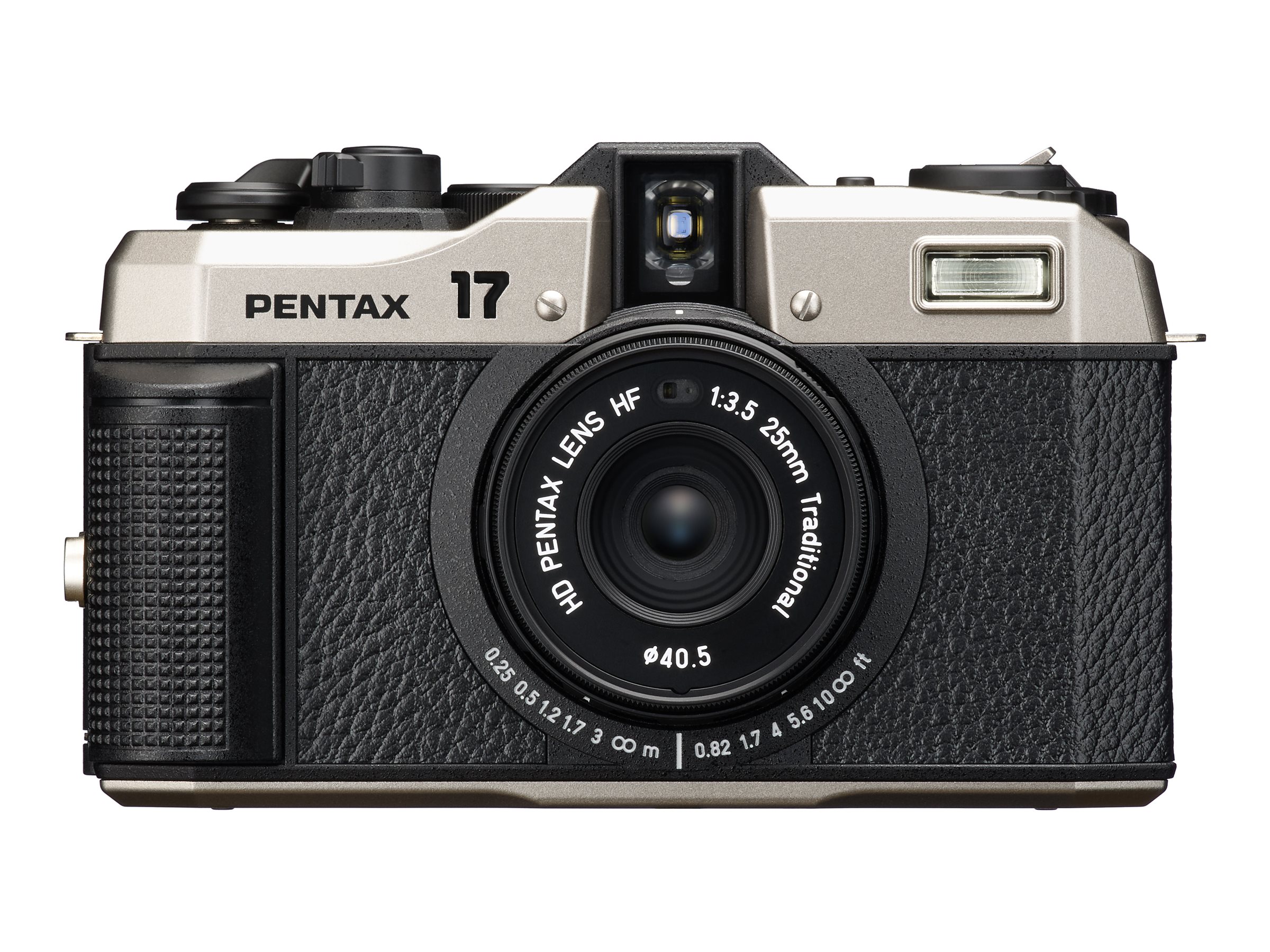 新品同様 Pentax 17 Dark Silver Film Camera Pentax 17 Half-Frame Film Camera - Dark Silver - 35mm