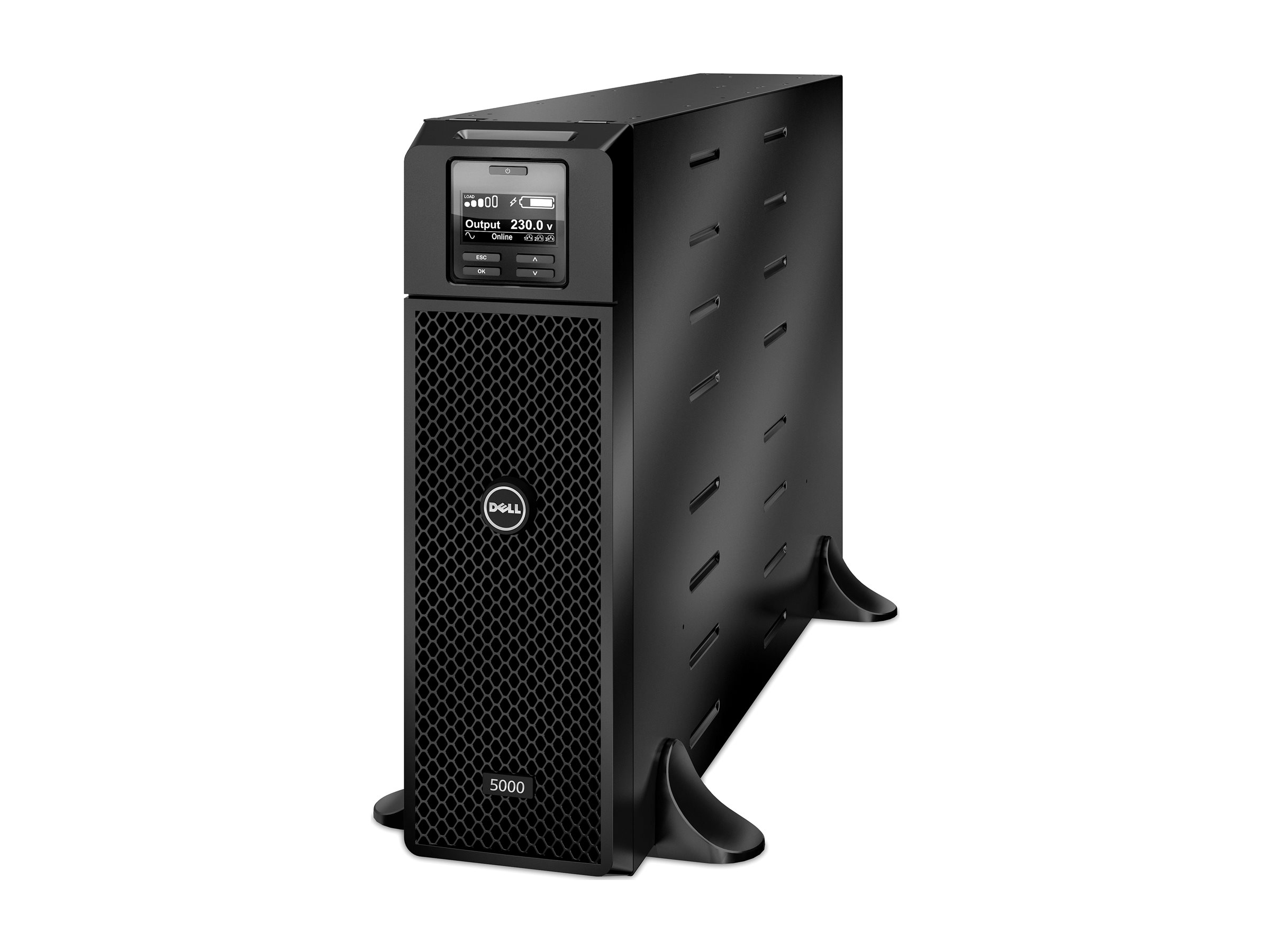 Dell Smart-UPS SRT 5000VA RM UPS 4500 watt 5000 Product shot Back 79000