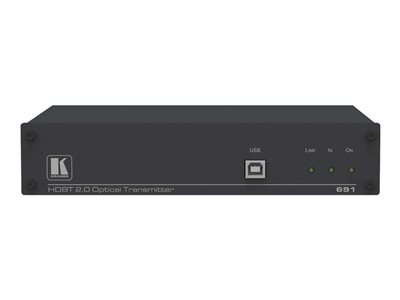 Kramer 691 4K60 4:2:0 HDMI MM/SM Fiber Optic Transmitter with USB, Ethernet, RS-232, IR & Stereo Audio over Ultra-Reach HDBaseT 2.0