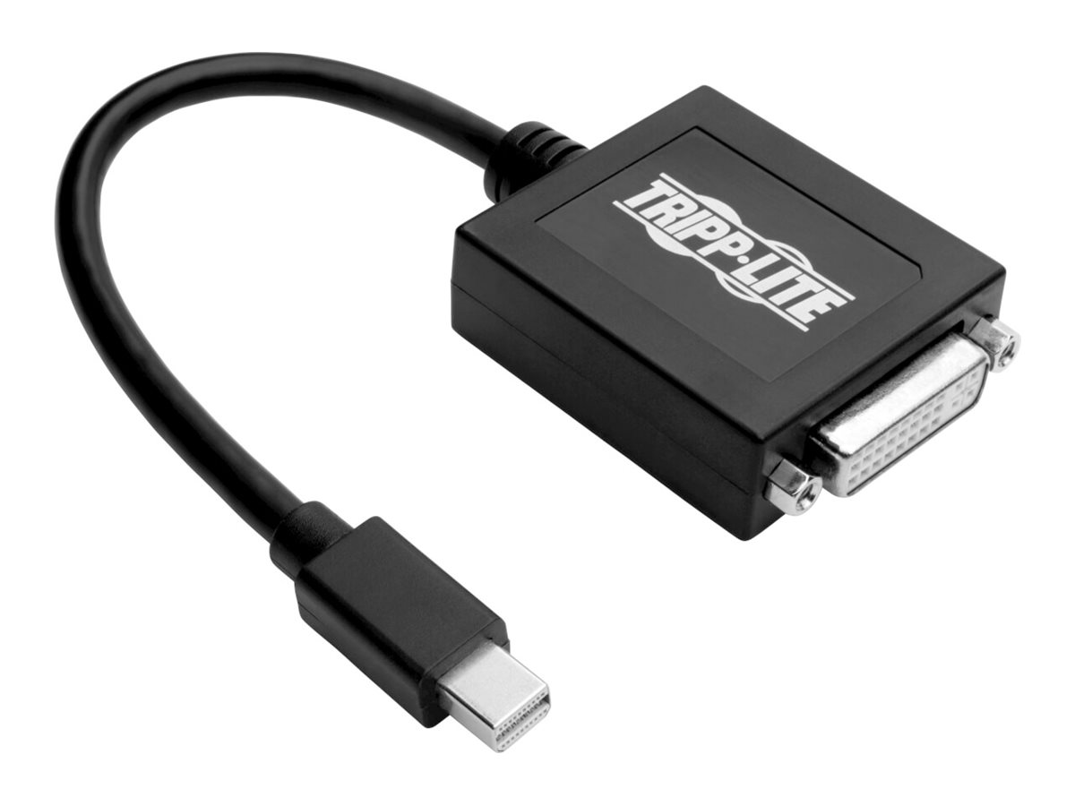 Eaton Tripp Lite Series Mini DisplayPort to DVI Adapter Converter Thunderbolt 1 & 2 mDP to DVI M/F 6in 6"