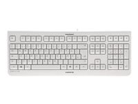 CHERRY KC 1000 - Keyboard - USB - UK - pale grey