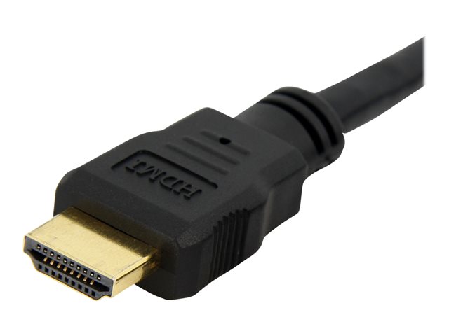 StarTech.com 3ft HDMI Female to Male Adapter, 4K High Speed Panel Mount HDMI Cable, 4K 30Hz UHD HDMI, 10.2 Gbps Bandwdith, 4K HDMI 1.4 Video, HDCP 1.4, HDMI Female to HDMI Male Cable - HDMI Panel Mount Connector