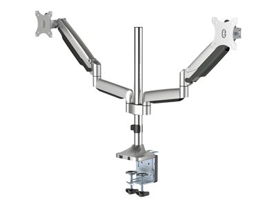 SIIG Dual Monitor Gas Spring Desk Mount with USB Port