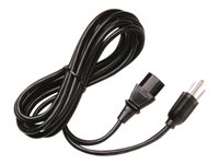 HPE - Câble d'alimentation - power IEC 60320 C13 droit pour NEMA 5-15 (P) - CA 110 V 
