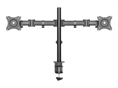 NEOMOUNTS Flat Desk Mount 2 screens Blk