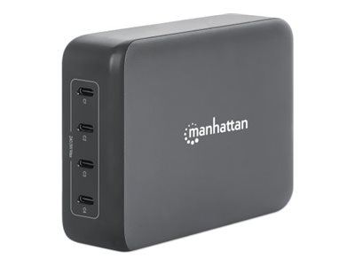 MH 4-Port GaN USB PD-Ladestation 240 W, MANHATTAN 102667 102667 (BILD3)