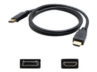 AddOn 10ft DisplayPort male to male black cable